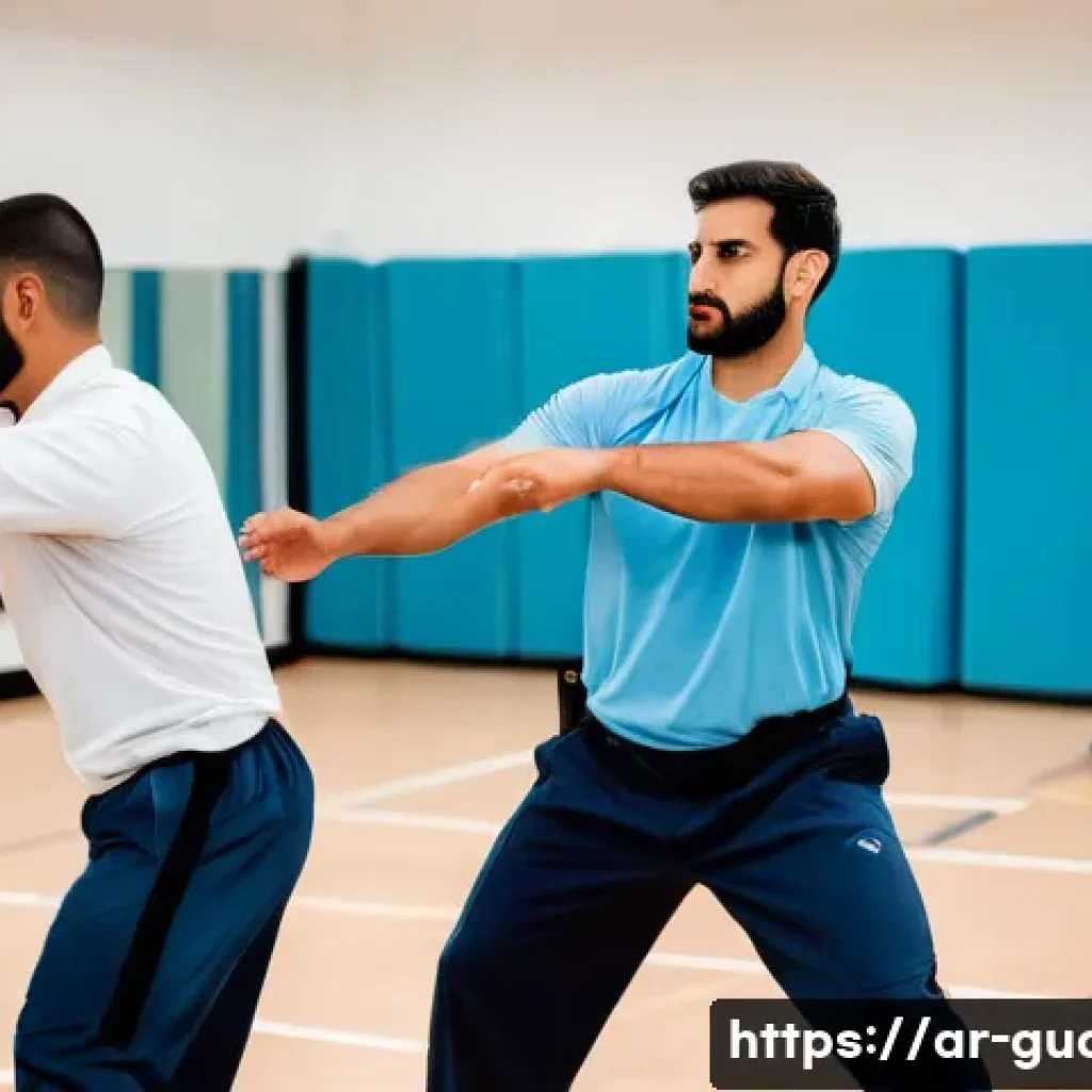 경비지도사와 보안 관리 차이 - **Image Prompt: The Empowering Security Trainer**
"A vibrant, dynamic full-body shot of a highly...