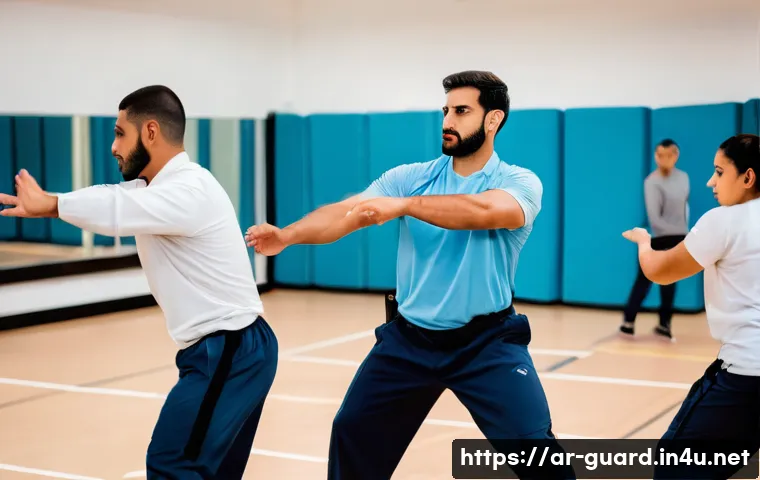 경비지도사와 보안 관리 차이 - **Image Prompt: The Empowering Security Trainer**
    "A vibrant, dynamic full-body shot of a highly...
